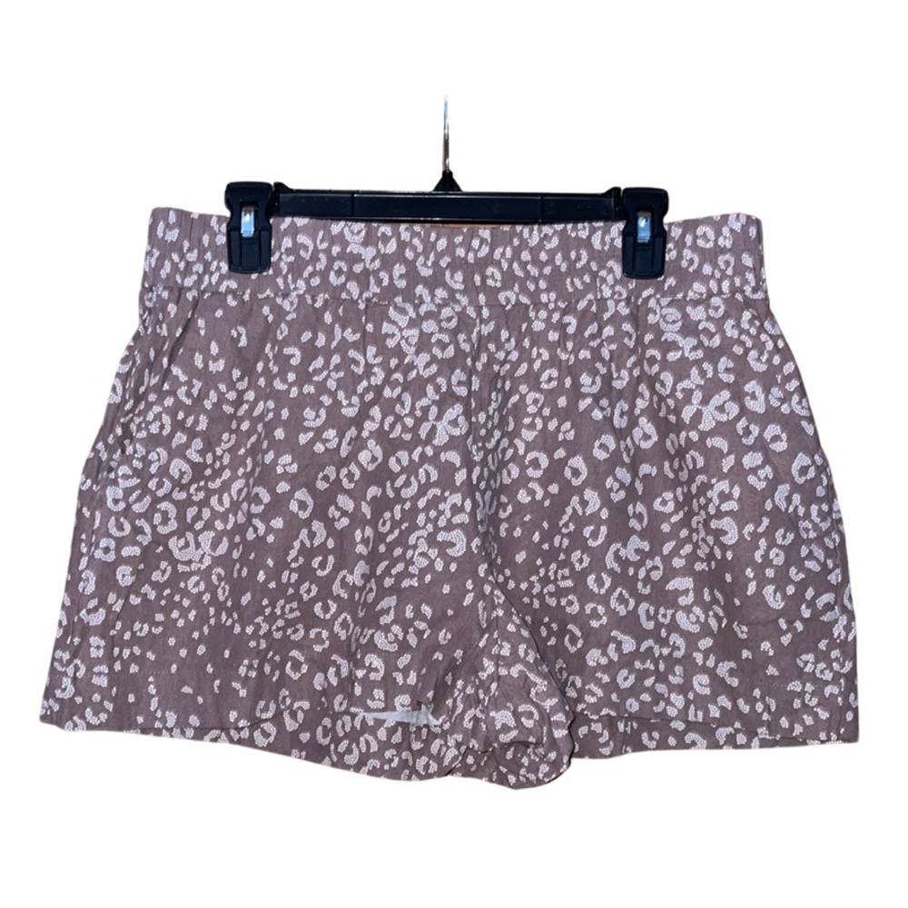 A New Day Shorts - Light Brown & White - Size L
